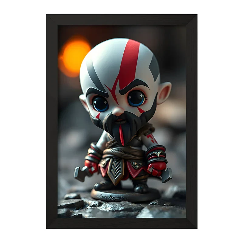 تابلو خندالو مدل خدای جنگ (God Of War) کد F11668