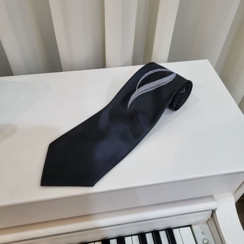 کراوات مردانه مدل BlACK OCEAN 36