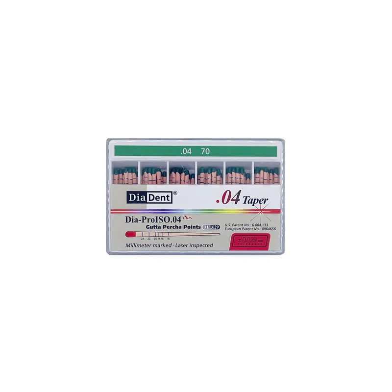 گوتا دندانپزشکی دیادنت مدل مدرج کد 04-70 بسته 60 عددی