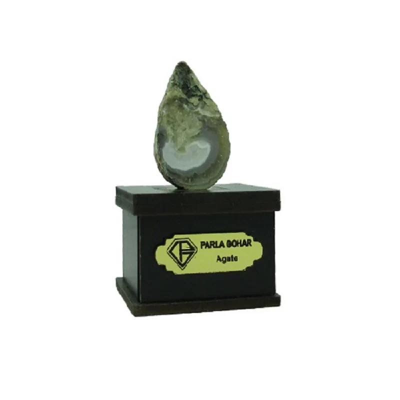 سنگ راف عقیق پارلا گوهر کد 6474