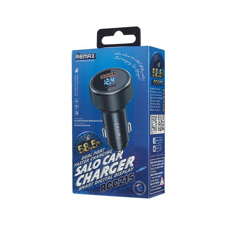 شارژر فندکی ریمکس مدل RCC215