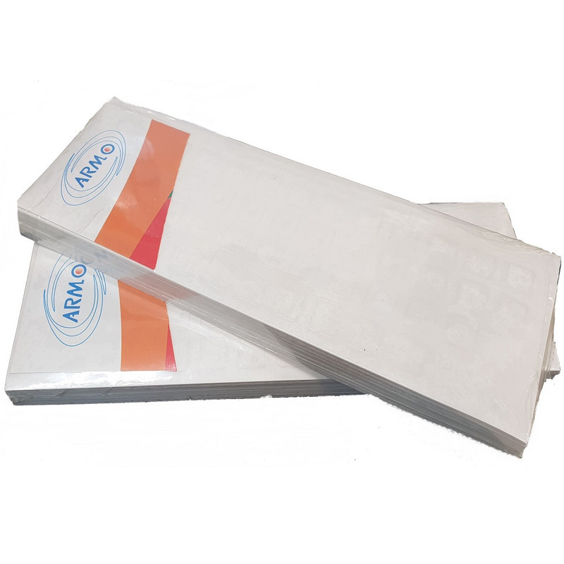 برچسب حروف فارسی کیبورد آرمو مدل MM01 بسته 50 عددی