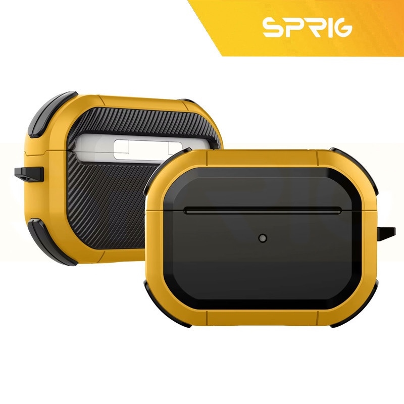 کاور اسپریگ مدل Eggshell-SP مناسب برای کیس اپل AirPods Pro 3