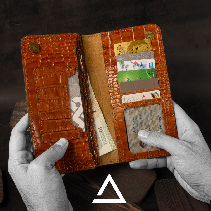 ست هدیه چرم آراهمراه مدل ARASET16