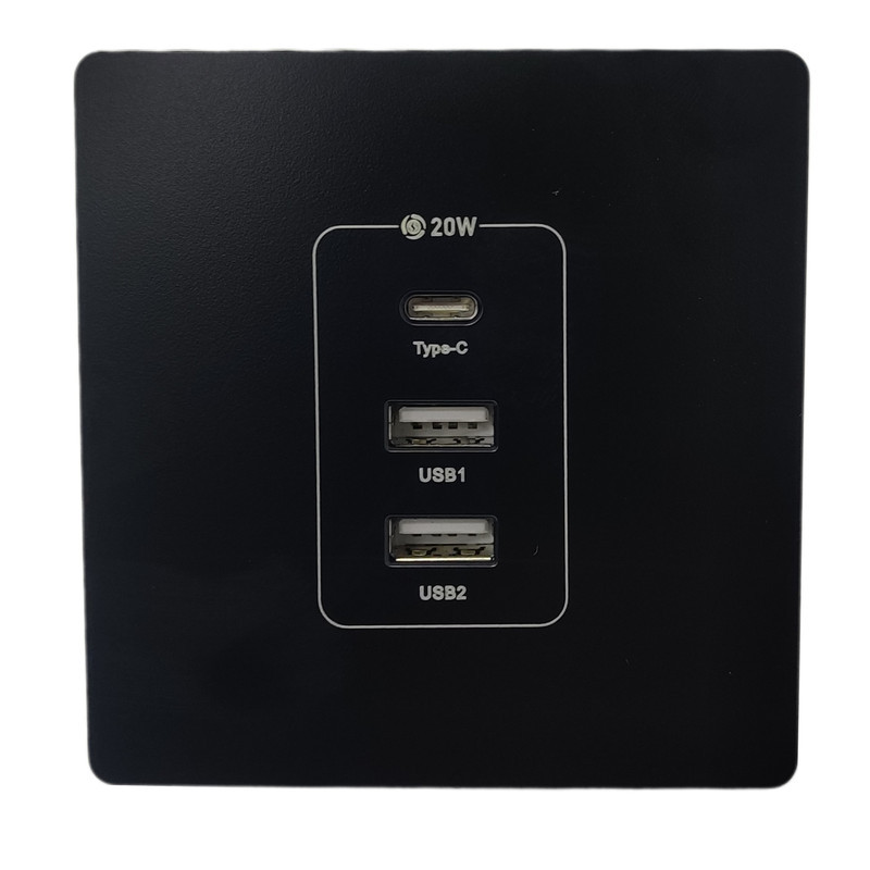 پریز مدل توکار USB-TYPE-C
