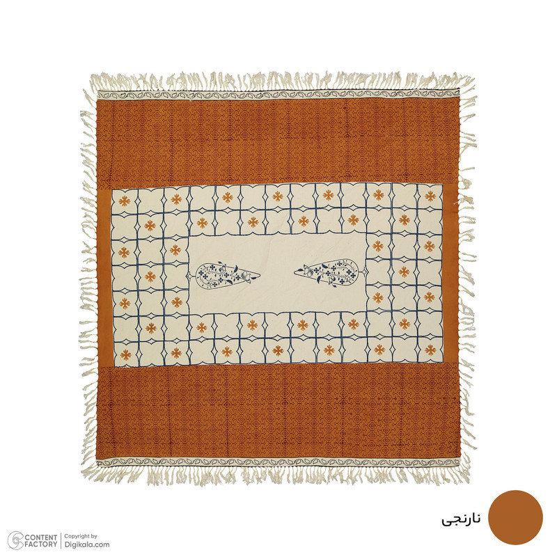 رومیزی بومی مدل 06 سایز 100x95 سانتی‌متر