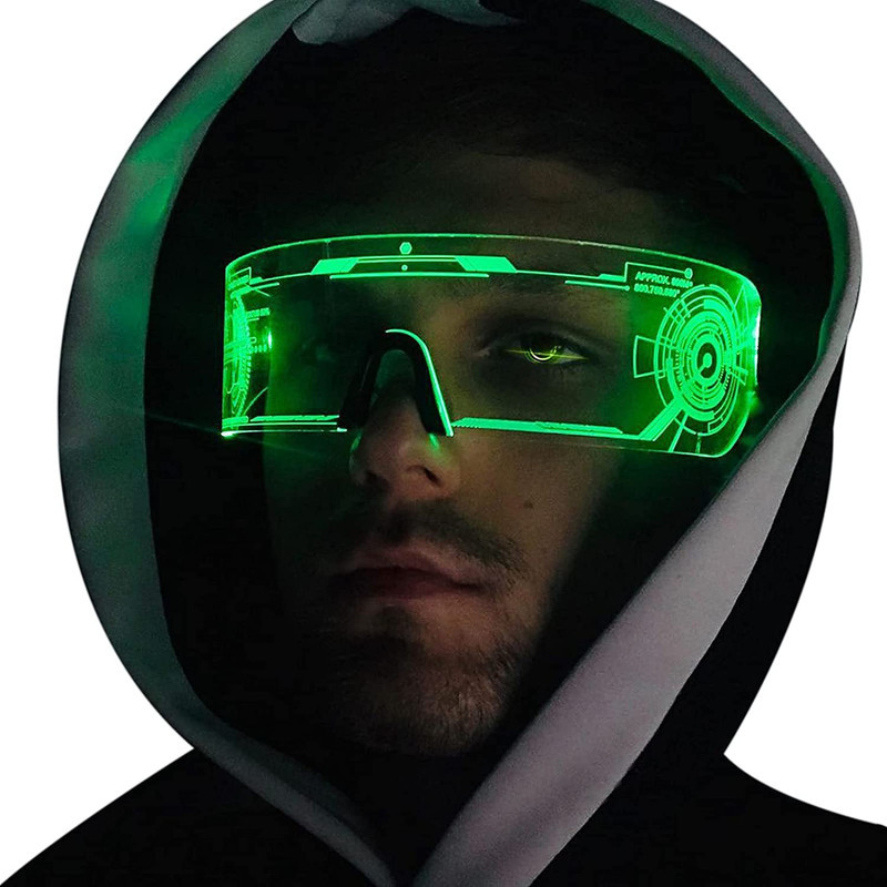 عینک مهمانی مدل CYBER LED