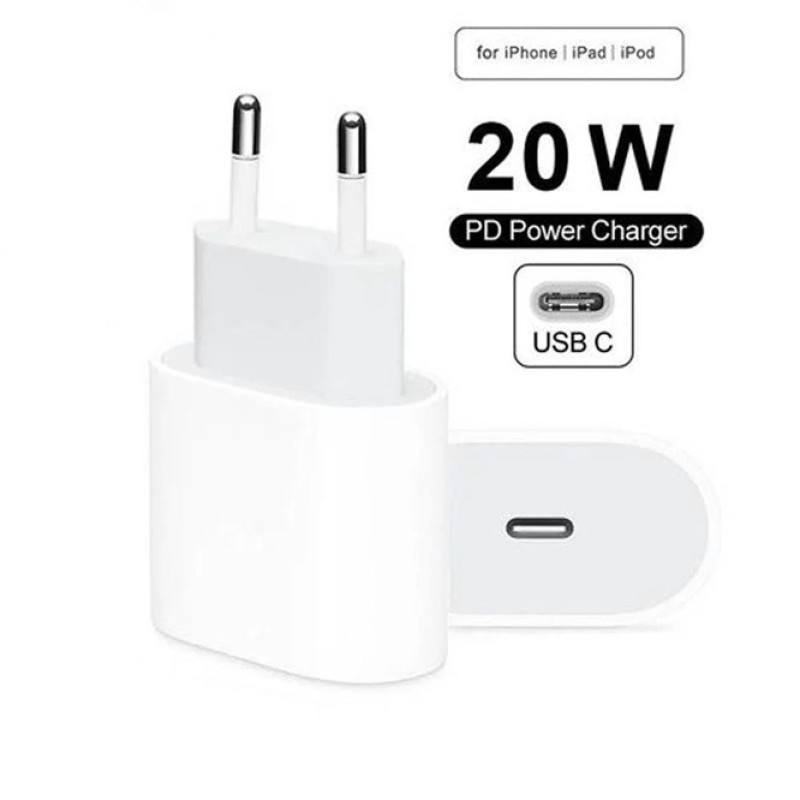 شارژر دیواری 20 وات مدل A2347 به همراه کابل USB-C