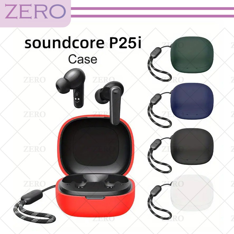 کاور زیرو مدل Silicon-ZR مناسب برای کیس هدفون بی سیم انکر Soundcore P25i