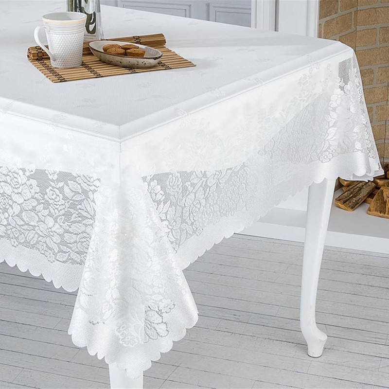 رومیزی انگلیش هوم مدل Rosy Rain سایز 220x145 سانتی‌متر