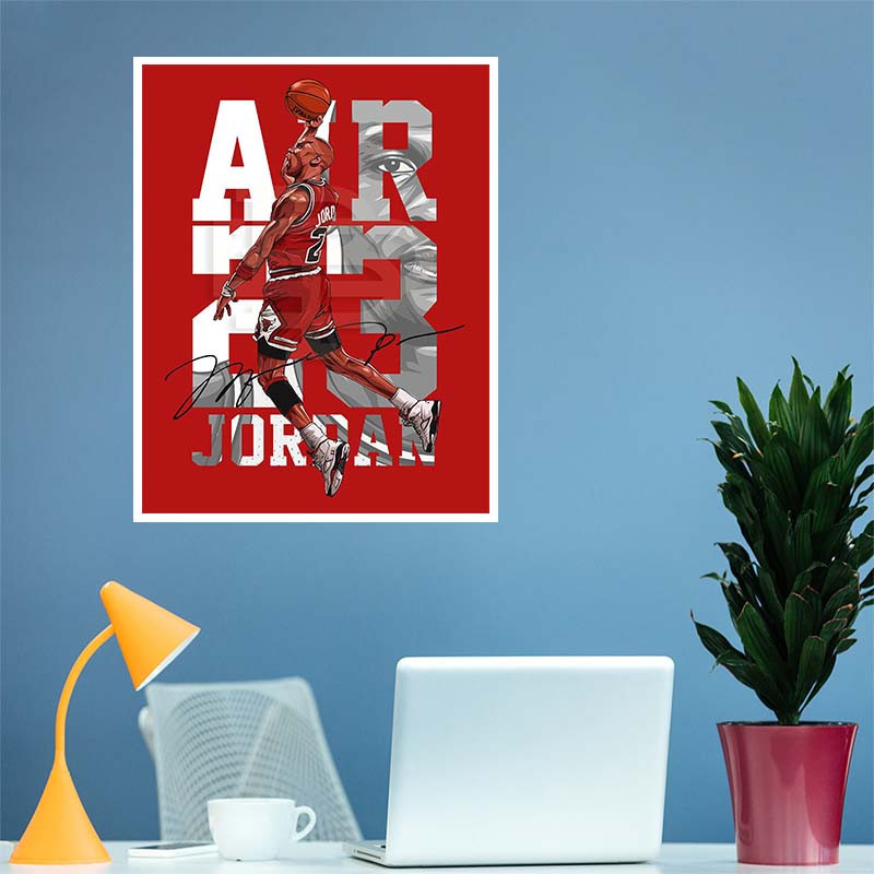 پوستر کارنيکا طرح جردن Jordan کد 16594 مجموعه 8 عددی