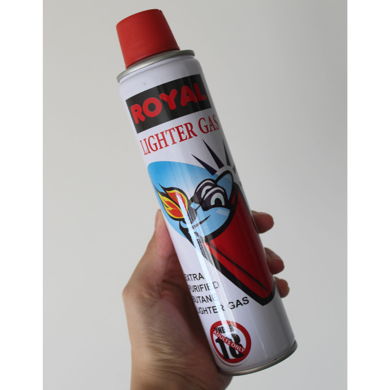 گاز فندک رویال مدل DKD-1147 حجم 300 میلی لیتر مجموعه 2 عددی