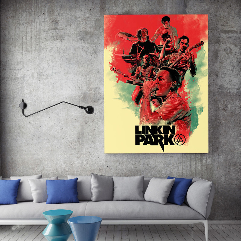 تابلو شاسی مدل لینکین پارک linkin park