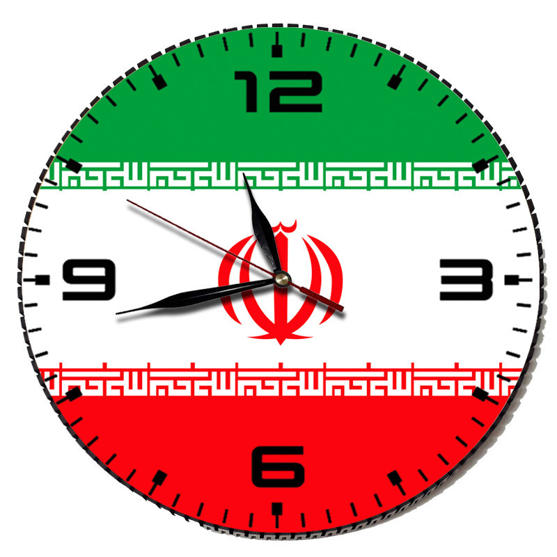 ساعت دیواری مدل پرچم ایران