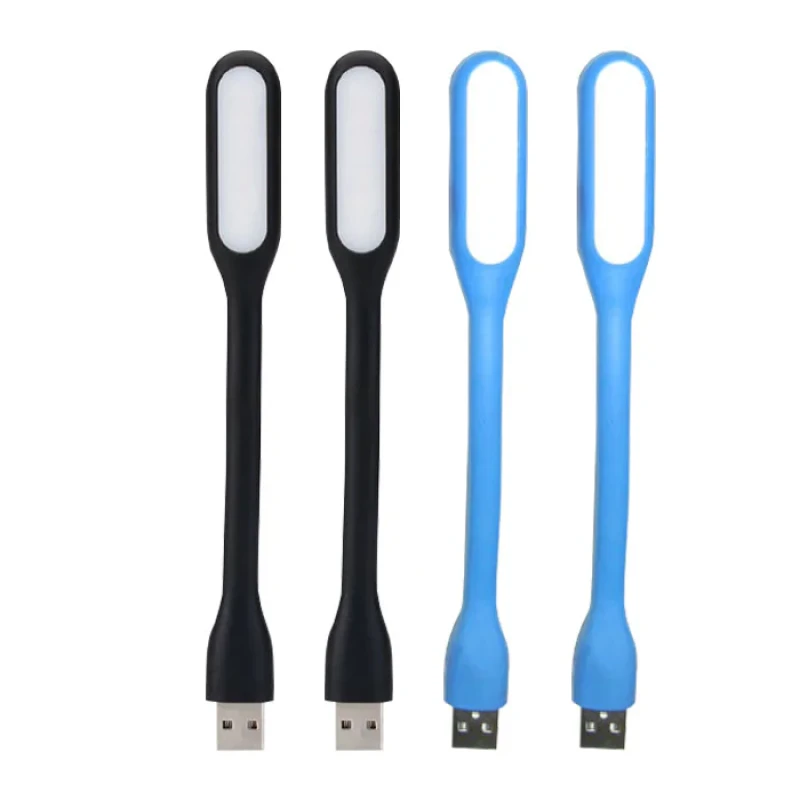چراغ LED یو اس بی مدل Flexible USB Light بسته چهار عددی