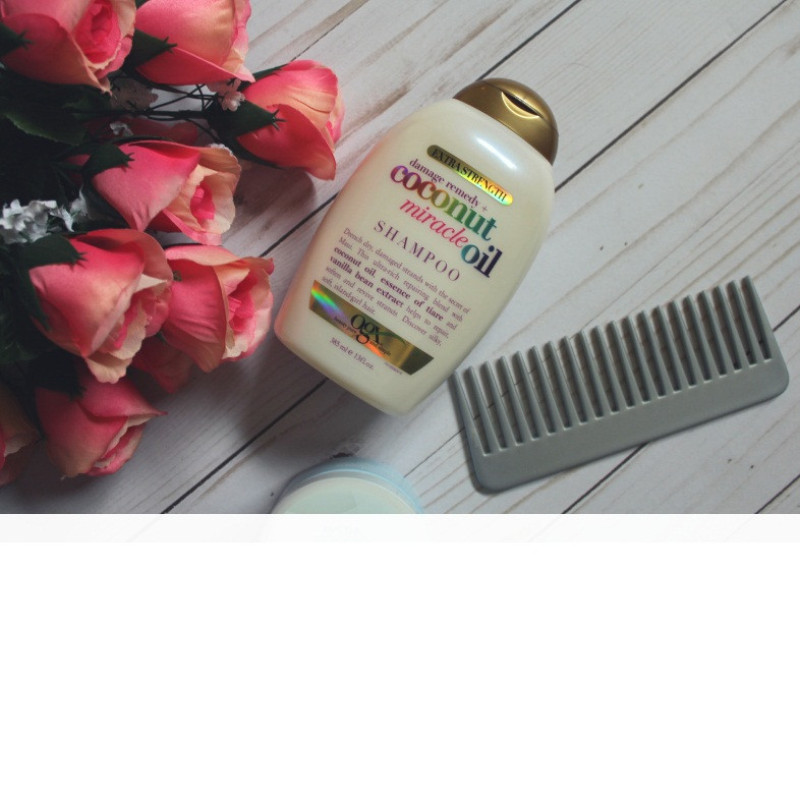 شامپو مو او جی ایکس مدل Coconut Miracle Oil حجم 385 میلی لیتر