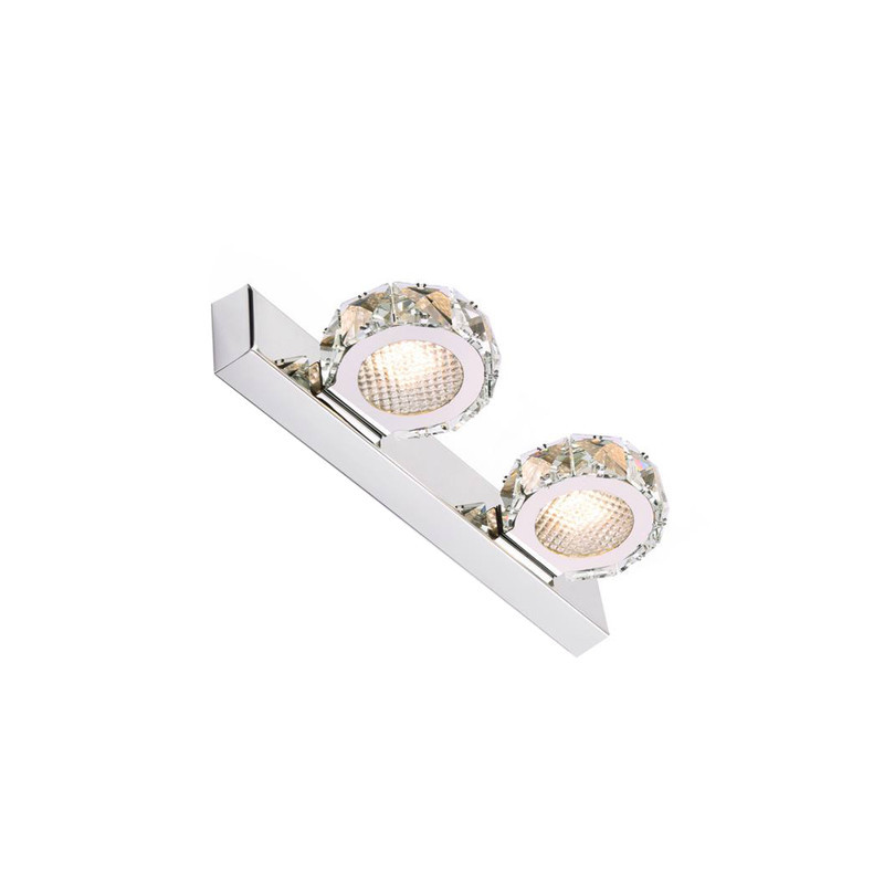 چراغ دیواری مدل کریستال بیضی کد F148