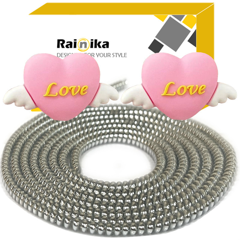 محافظ کابل شارژ و هندزفری رینیکا مدل Love KK 03 مجموعه 3 عددی