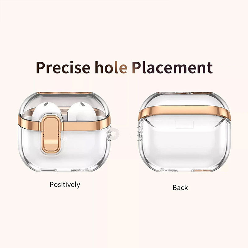 کاور مسیر مدل Electroplating Case مناسب برای کیس سامسونگ Galaxy Buds 3  3 Pro