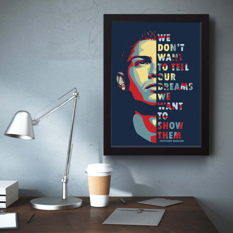 تابلو مدل انگیزشی Ronaldo کد m50304