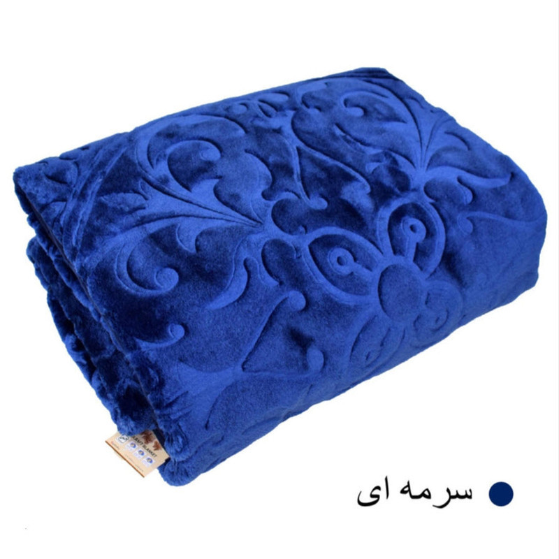 پتو گلبافت مدل الوان برجسته کد 350 سایز 240x220 سانتی متر