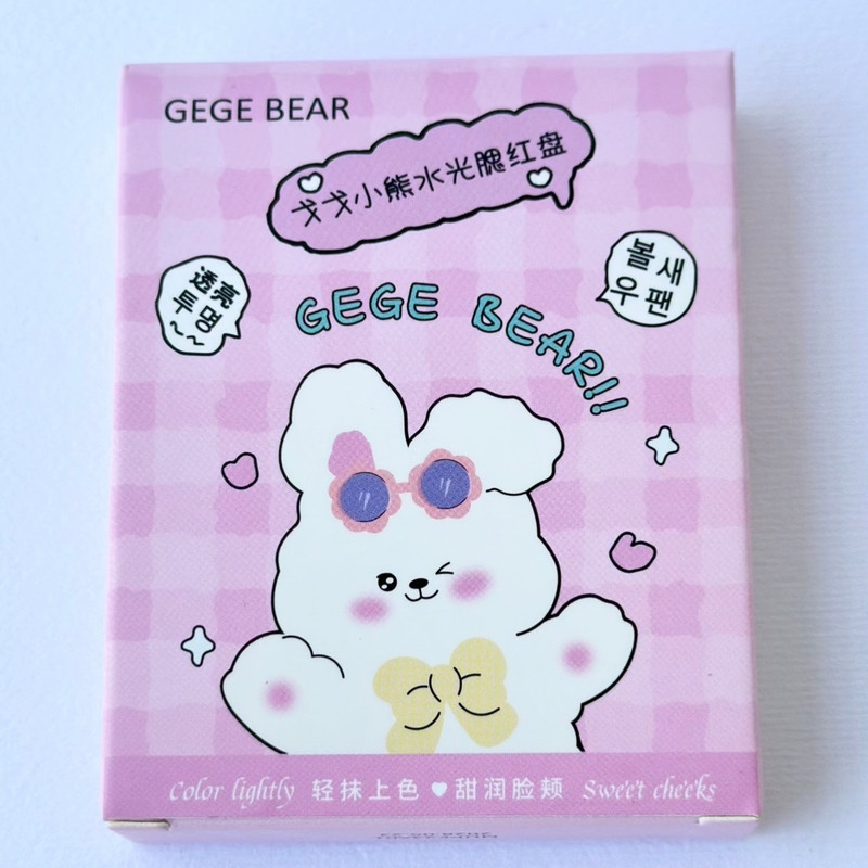پالت رژگونه مات گه گه بیر مدل bear شماره 01