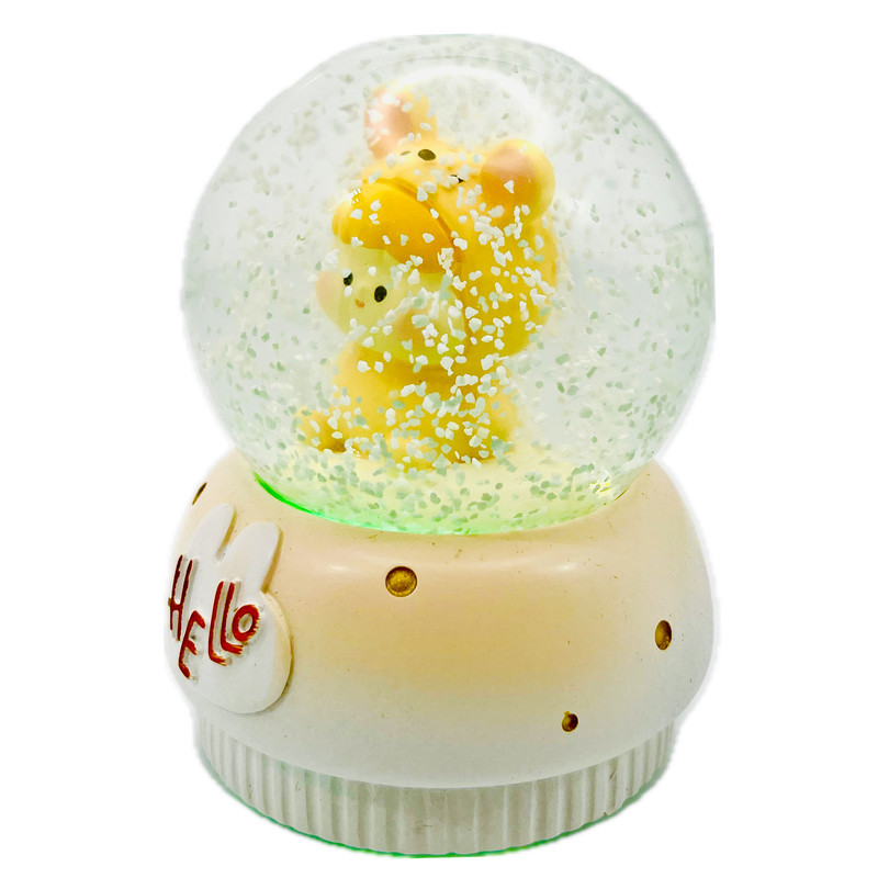 گوی مدل چراغدار HELLO طرح baby موش کد D1623.11.S300