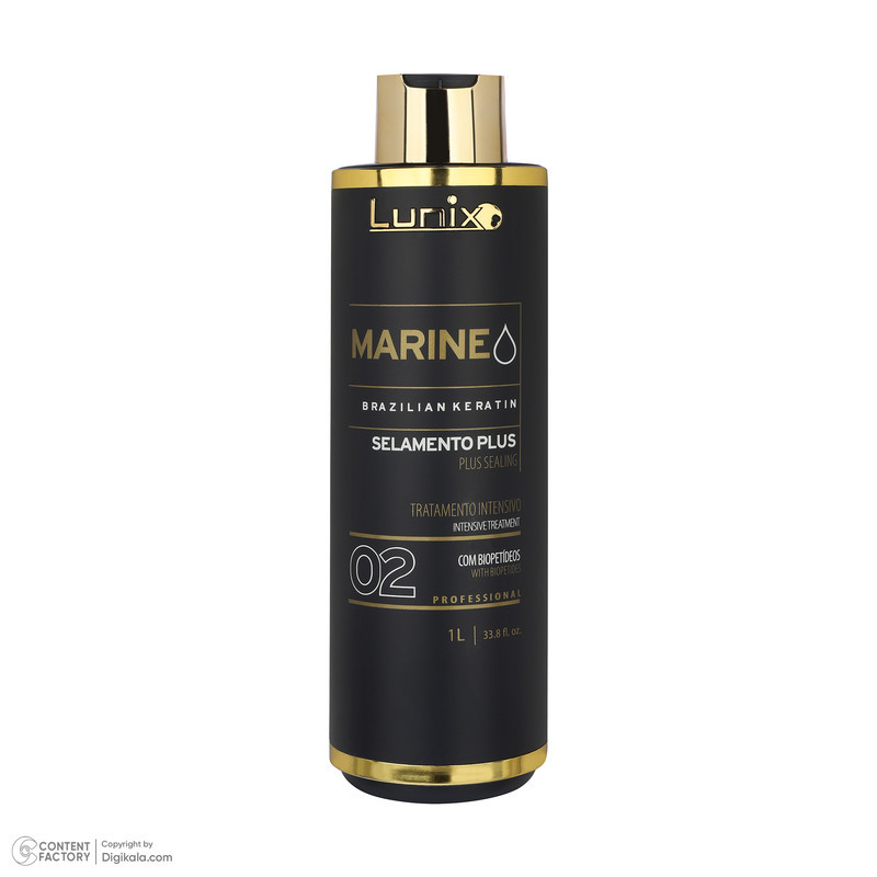 ماسک مو لونیکس مدل Marine مناسب برای انواع مو حجم 1000 میلی لیتر