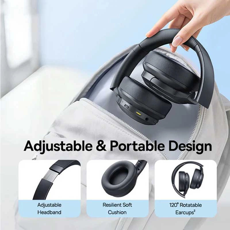 هدفون بلوتوثی بیسوس مدل Bass BH1 Lite