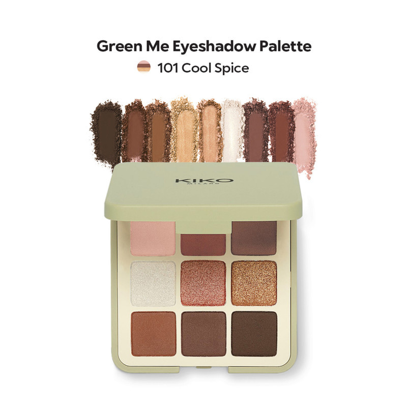 پالت سایه چشم کیکو میلانو مدل Green Me شماره 101