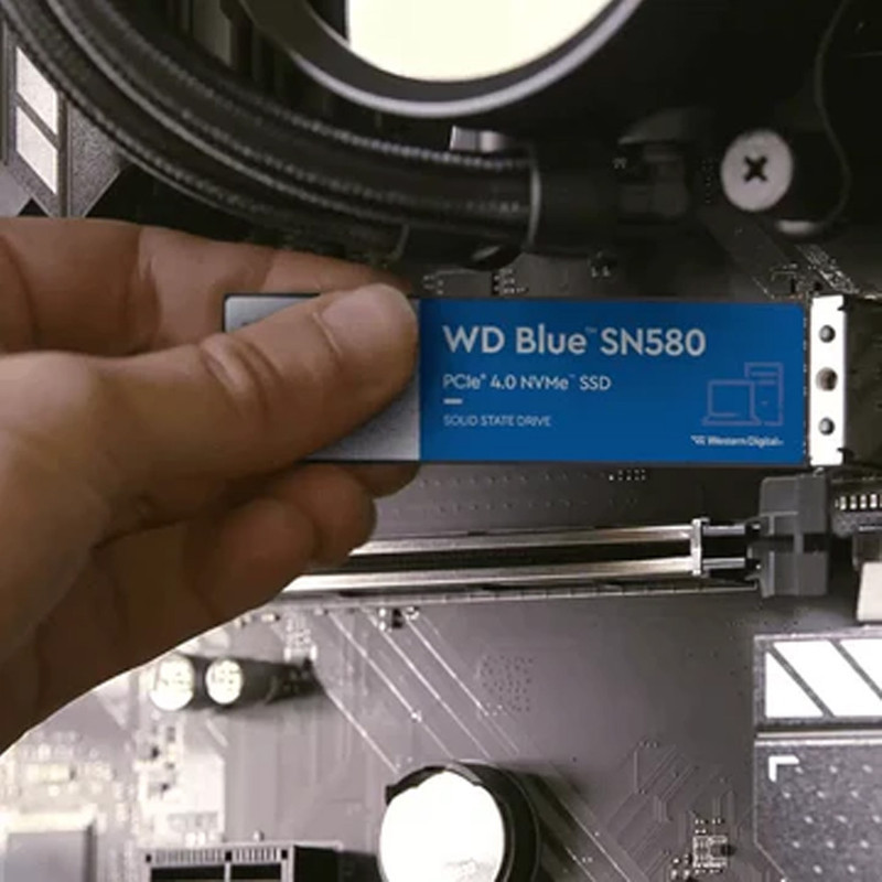 اس اس دی اینترنال PCIe Gen4 x4 وسترن دیجیتال مدل Blue SN580  ظرفیت 500 گیگابایت