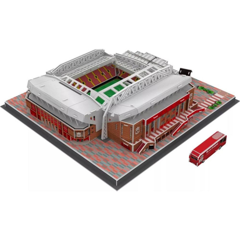 ساختنی 113 تکه مدل استادیوم طرح Anfield