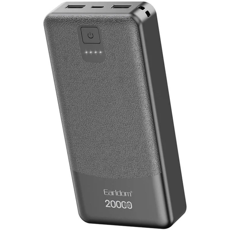 پاوربانک 10 وات ارلدام مدل PB-66 ظرفیت 20000 میلی‌آمپرساعت