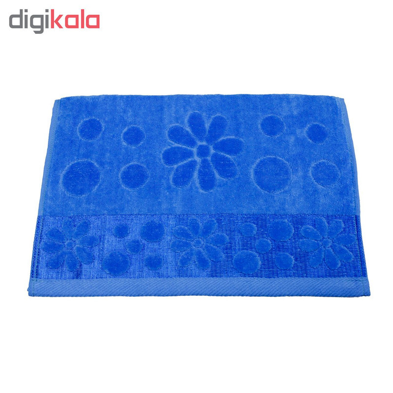 حوله دستی آیدین تاول مدل شکوفه سایز 40 × 80 سانتی متر