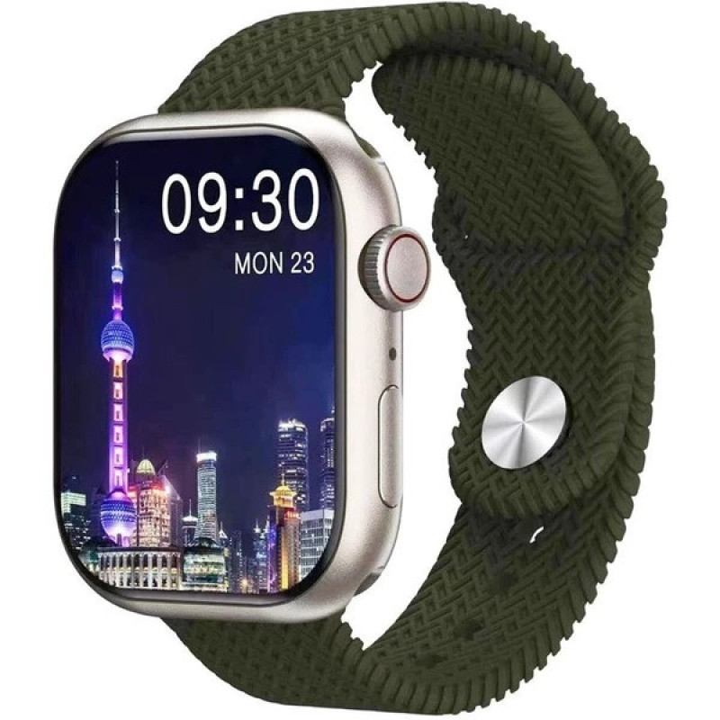 ساعت هوشمند 46 میلی متری ویرفیت مدل HK11 PRO-A با دو بند سیلیکونی و پارچه ای