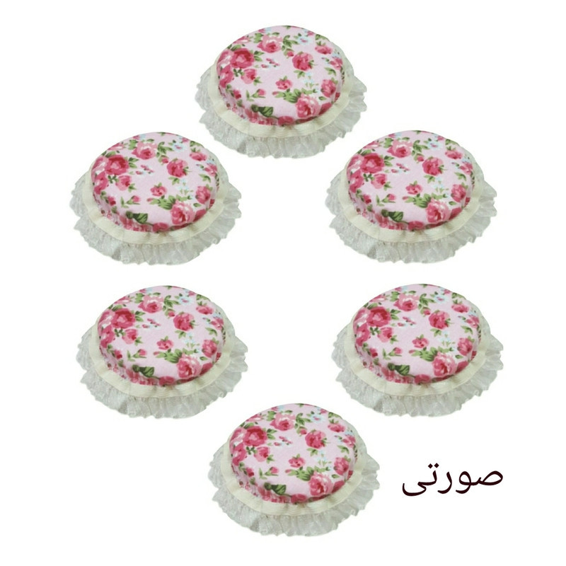 دستگیره اجاق گاز مدل پرگل کد 030 بسته 6 عددی