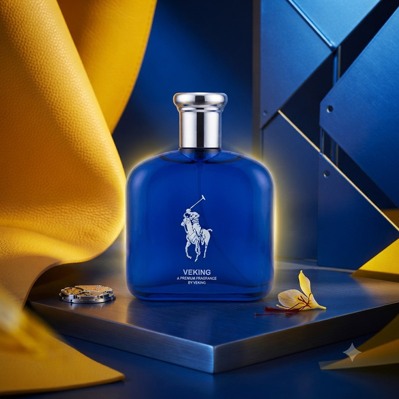 ادوتویلت مردانه وکینگ مدل پلو بلو POLO BLUE با رایحه معتدل حجم 125 میلی‌لیتر
