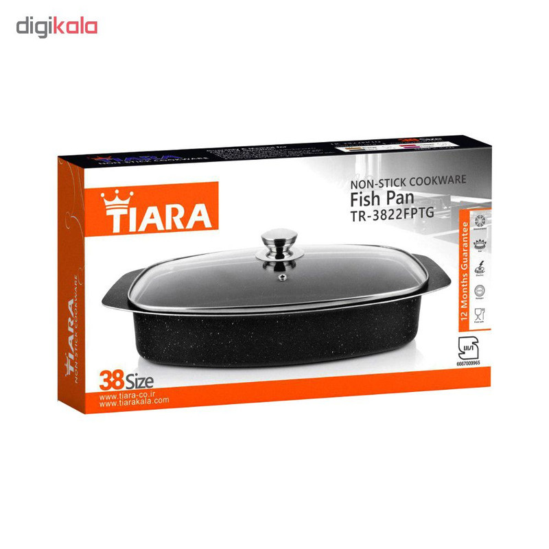 تابه ماهی تیارا مدل TR-3822FPTG
