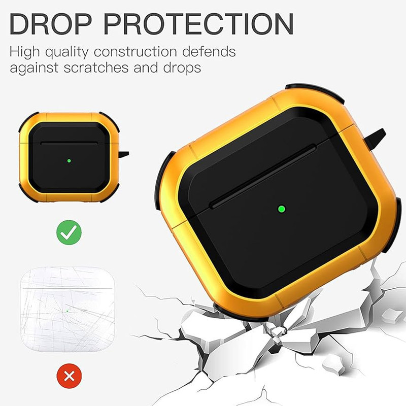 کاور قاب گارد مدل EGGCAS30 مناسب برای کیس اپل AirPods 4  AirPods 4 ANC