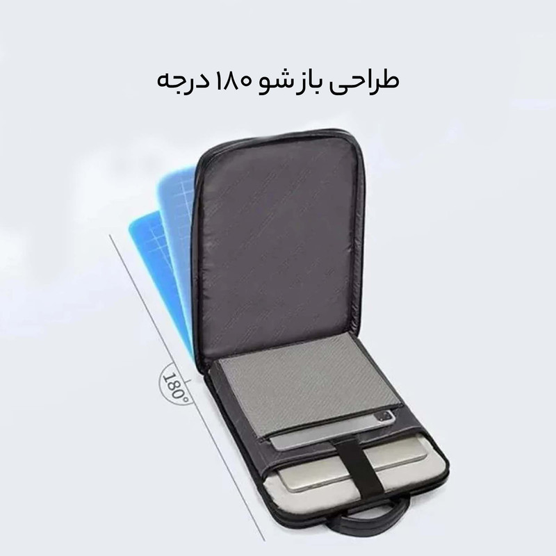 کوله پشتی لپ تاپ بنج مدل 6625 مناسب برای لپ تاپ تا 15.6 اینچی