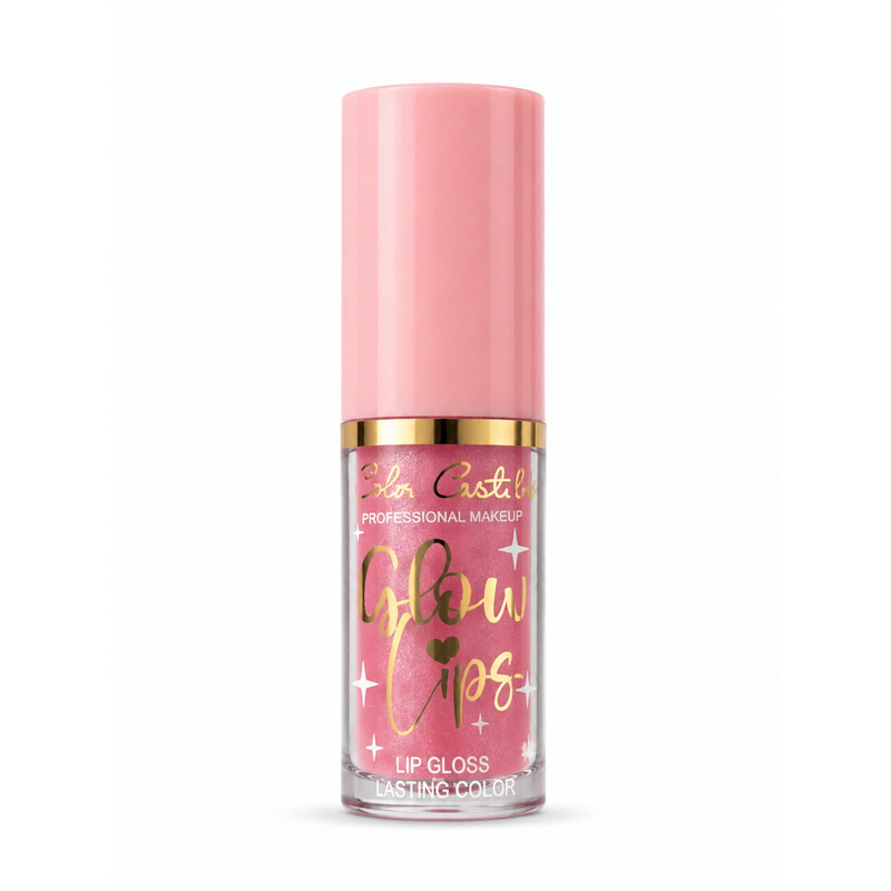 رژ لب مایع براق کالر کستل مدل Glow شماره 01