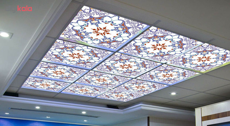 تایل سقفی بنی دکو مدل S016 بسته 4 عددی سایز 60×60