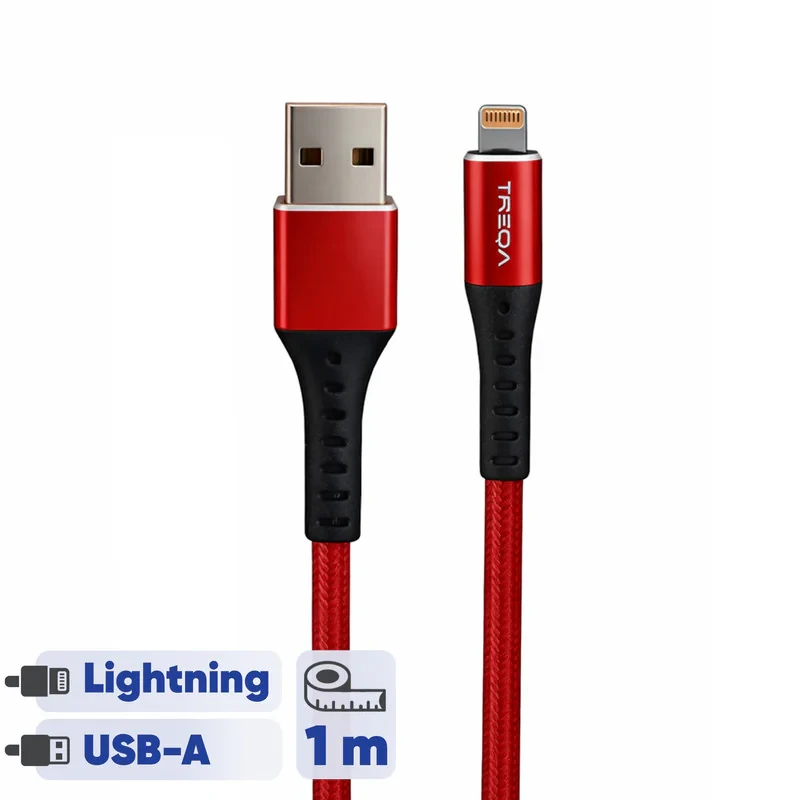 کابل تبدیل USB به لایتنینگ ترکا مدل CA-8912 طول 1متر