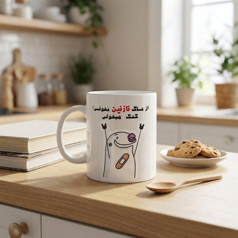 ماگ مدل فانتزی نازنین کد 2238