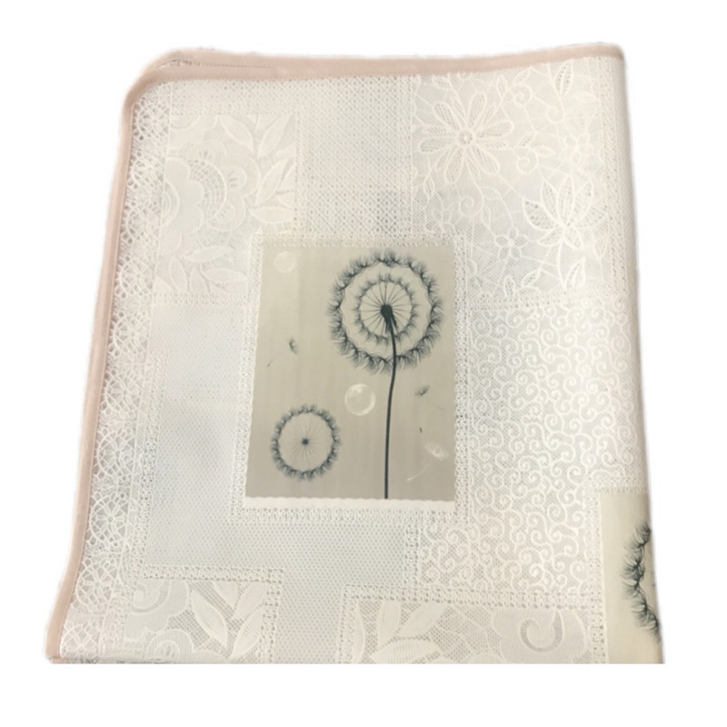 سفره 6 نفره مدل رویال طرح گیپور سایز 140×100 سانتی متر