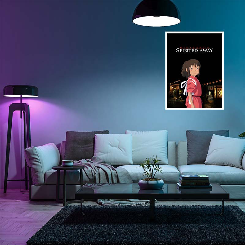 پوستر کارنيکا طرح شهر ارواح Spirited Away کد 64763 مجموعه 8 عددی