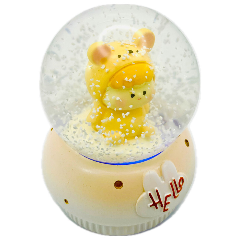 گوی مدل چراغدار HELLO طرح baby موش کد D1623.11.S300