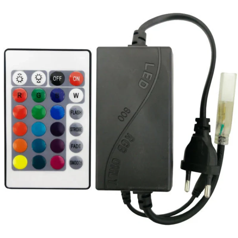 ریموت کنترل ریسه مدل RGB 220v