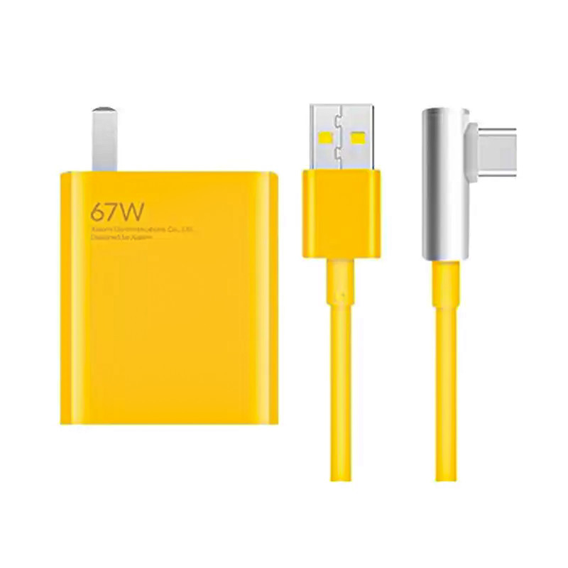 شارژر دیواری  مدل Redmi K40 Gaming MDY-12-EF 67W به همراه کابل تبدیل USB-C