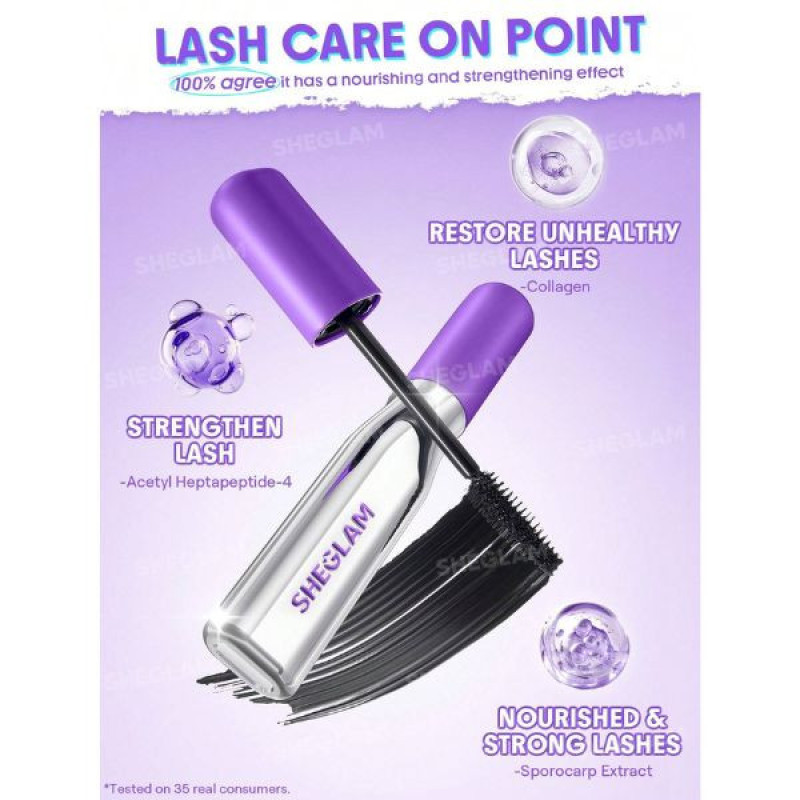 ریمل حجم‌دهنده شیگلم مدل Lashlighter Mega Boost